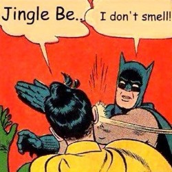 #batslap #batman #robin #dccomics #merrychristmas