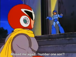  megaman fucking dies as a patriot.  