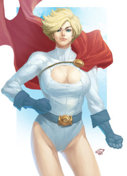 Fanart: Power Girl by CharloArt 