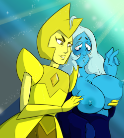 davidsanchan:   Yellow Diamond, Blue Diamond, and a liberal use