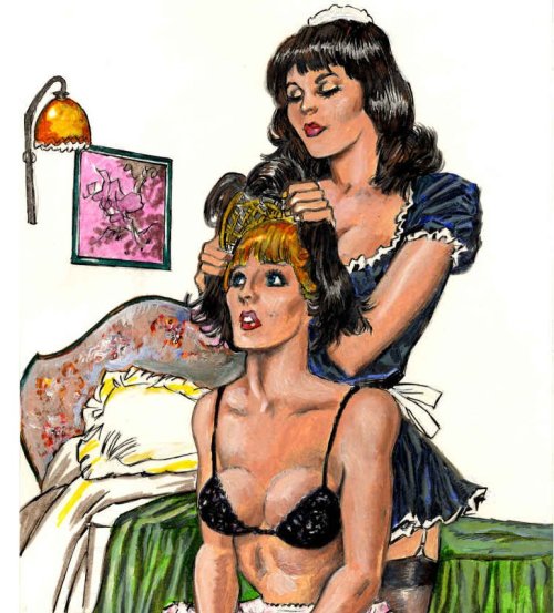 mykindagurlz Â said:More fun illustrations!http://transeroticart.tumblr.com Â  said:A nice compendium of sissification artworks - except for the one at the top, all or most, probably done by Juan Puyal.