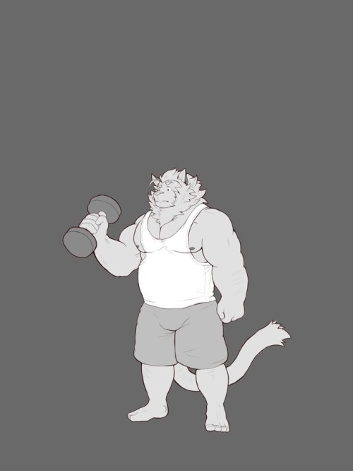 Muscle GrowthArtist:  Kusunagi    On FA    On Twitter    On PixivCommission for 5razor    On FA    On Twitter