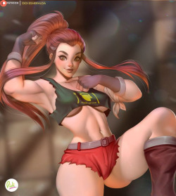 didiesmeralda: 💪Brigitte Lindholm | Overwatch NSFW Versions