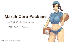 March Care Package is up!  The Care Package is a monthly thing