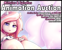 spindlesx:  mittsies:  Animation Auction time! It’s been awhile