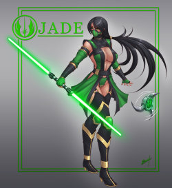 fandoms-females:  TMG #4 - Jedi Jade ( master_jade_by_karosu_maker