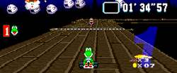 vgjunk:  Super Mario Kart, SNES. 