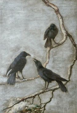 pintoras:  Maud Earl (English / American, 1863 - 1943): Birds