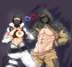 caco-bro:  Just the best Siege couple!