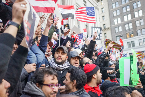activistnyc: #BodegaStrike: On February 2, 2017, Yemeni business owners across New York closed 1,000 bodegas and grocery stores from 12:00pm to 8:00pm in response to the Trump administration’s “Muslim Ban” executive order. This shutdown was a public