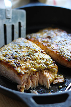 do-not-touch-my-food:  Honey Mustard Salmon