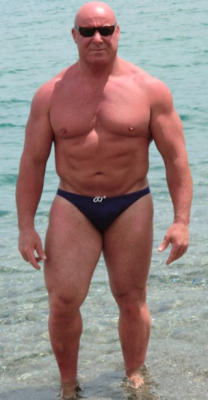 Mature speedo men