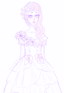 nich0lael:small lily princess :^D I need to finish this and draw