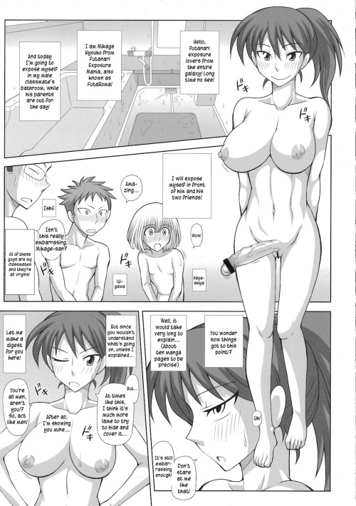 raxieltheirresistible:  FutaRoMa Plus!  More comics (: