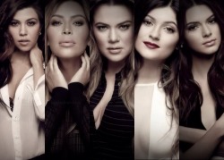 kardashian-kray:  Kourtney, Kim, Khloé, Kylie and Kendall for
