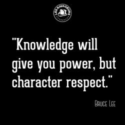 lesravageurs:Ravageurs have character. | Bruce Lee