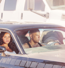 domsletty:  Letty & DomMichelle Rodriguez & Vin Diesel