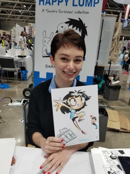 Sarah Andersen at Planet Comicon Kansas City