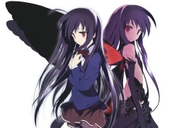 hima accel world kuroyukihime no bra pantyhose seifuku wings