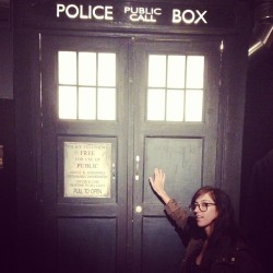 Let me in, Doctor! #doctorwhoexperience