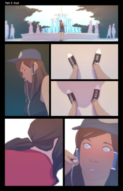 denimcatfish:Korrasami Musician AU Comic Part 3. First date/jam