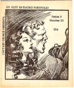 Illustration of Flash Gordon and Dale Arden from the Alex Raymond