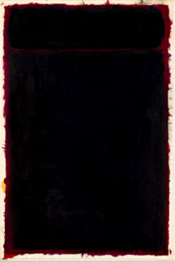 dailyrothko: Mark Rothko, Untitled, 1968 Acrylic on paper  ©
