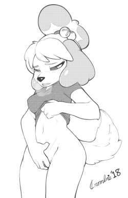 cromboi:  Quick little Isabelle Trying to get back in the groove