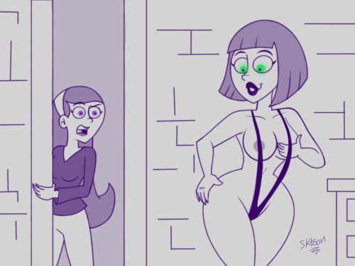 sketch-toons:  Some 4chan /aco/ sketches I did  