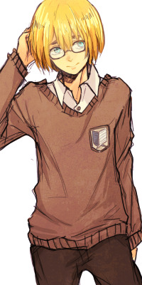 arlertopia:  inconsistency at its best orz anyways have shota-megane