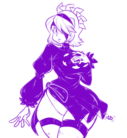 stunsfw: Filia dress as 2B   NSFW Art  / Commission Info   