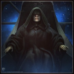 kerembeyit:  Card art for SWG. #starwars #starwarsgalaxies #palpatine