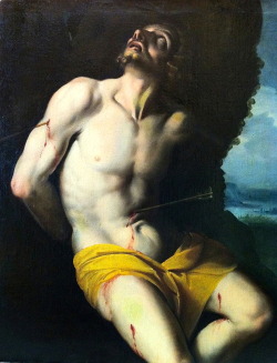 necspenecmetu:Michele Desubleo, Saint Sebastian, 17th century