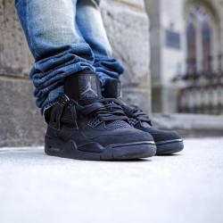 flightclub:  Air Jordan 4 “Black Cat”  (at Flight Club)