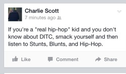 Taken from my Facebook. This is some wannabe rapper white kid