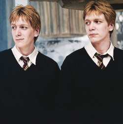 stupifies:  dnscully:     Happy Birthday Fred and George Weasley!