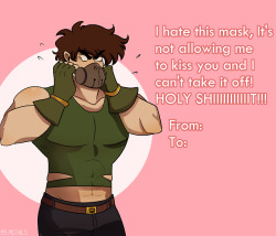 ms-pigtails:Valentine’s day is tomorrow! So have some cheesy