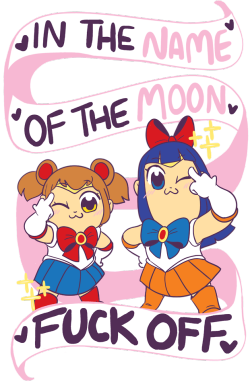 annalookhuman:  I created a text variant of my Sailor Pop Team