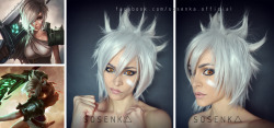 sosenka-official:  Riven’ makeup (facebook.com/sosenka.official).