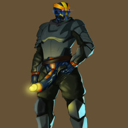 daftpatriot:  A drawing I did after trying out Destiny. 