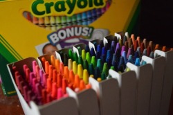 “Everyone is born creative; everyone is given a box of crayons