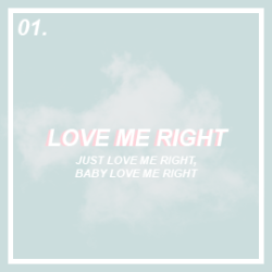 milkeuhun:  Love Me Right  