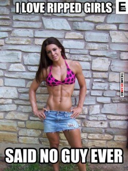 lets-go-lesbos:  What if.. just WHAT IF this girl is ripped because