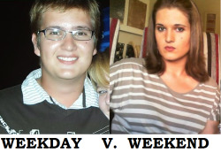 ladypaul:Weekday v. Weekend? Bring on the Weekend!