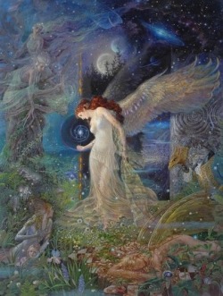 anachronisticfairytales:  Kinuko Y. Craft