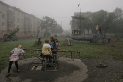 architectureofdoom:  Playground in Petropavlovsk-Kamchatsky,