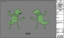 selected model sheets from Evergreenlead character & prop