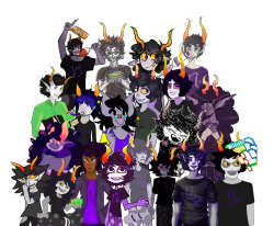 homestuckartists: for januarys 1sts drawpile the Homestuck Artists
