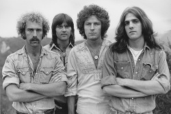 soundsof71:  The Eagles: Bernie Leadon, Randy Meisner, Don Henley,