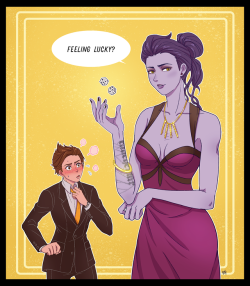 robohero: how much are you willing to bet? Widowmaker from the